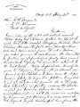 Two letters from Samuel Checote to G. W. Grayson and L. C. Perryman, appointing them as Creek...