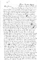 From William P. Brown (Fresno, California).  To Peter P. Pitchlynn.  Dated Mar. 10, 1856.  Re: his...