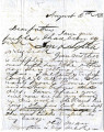 From Lycurgus P. Pitchlynn.  To Peter P. Pitchlynn.  Dated Aug. 6, 1858.  Re:  grandmother near...