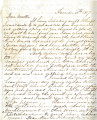 From Solomon.  To Master (Peter P. Pitchlynn).  Dated Dec. 11, 1857.  Re: affairs on the farm fine...