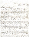 From Lycurgus P. Pitchlynn.  To Peter P. Pitchlynn.  Dated Dec. 11, 1857.  Re: message from...