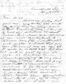 From Nathaniel Folsom (Russellville, Kentucky).  To Peter P. Pitchlynn.  Dated May 29, 1858.  Re: ...