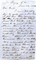 From James Gamble (Boggy Depot, C.N.).  To Peter P. Pitchlynn.  Dated June 26, 1860.  Re:  Harkins...