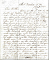 From Edmund Pickens (Fort Washita, C.N.).  To Peter P. Pitchlynn.  Dated July 7, 1860.  Re:  the...