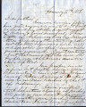 From Lycurgus P. Pitchlynn.  To Peter P. Pitchlynn.  Dated Jan. 4, 1858.  Re: squabble over the...