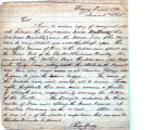 From Douglas H. Cooper.  To Peter P. Pitchlynn.  Dated June 3, 1865.  Re:  agreement of peace...