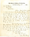 From Cyrus Bussey (3rd Division of the Army Corps--Ft. Smith, Arkansas).  To peter P. Pitchlynn. ...