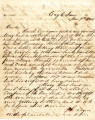 From Lycurgus P. Pitchlynn (Eagle Town, C.N.).  To Peter P. Pitchlynn.  Dated Jan. 9, 1866.  Re: ...