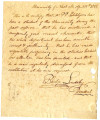 From President Lindsley of The University of Nashville (Tennessee).  To unidentified.  Dated April...