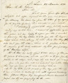 From John Doughtery, Indian Agent (St. Louis).  To Richard M. Johnson.  Dated Nov. 23, 1832.  Re:...