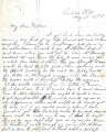 From Malvina (Pitchlynn) Folsom (Caddo Hill, C.N.).  To Peter P. Pitchlynn.  Dated July 12, 1877. ...