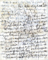 From Israel Folsom (New Hope).  To Peter P. Pitchlynn.  Dated Aug.  22, 1842.  Re: request for...