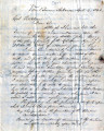 From Josiah Gregg (Van Buren, Arkansas).  To Peter Pitchlynn.  Dated April 4, 1843.  Re: inquiry...