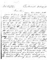 From George W. Hawkins (Doaksville, C.N.).  To Peter P. Pitchlynn.  Dated Oct. 19, 1855.  Re:...