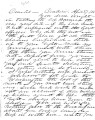 From Harkins (Doaksville, C.N.).  To Peter P. Pitchlynn.  Dated April 27, 1856.  Re:  ratified...