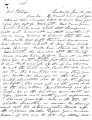 From George W. Harkins (Doaksville, C.N.).  To Peter P. Pitchlynn.  Dated Jan. 18, 1856.  Re:...