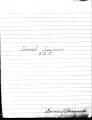 Social Science 813 5, Gordon Shumard